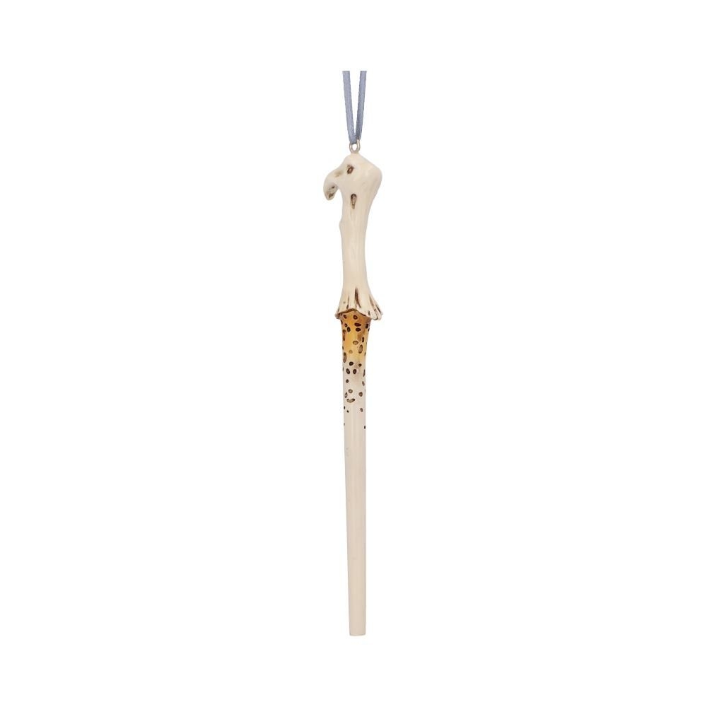 Nemesis Now Harry Potter - Harry Potter Lord Voldemort Wand Hanging Ornament Christmas bauble - Cream